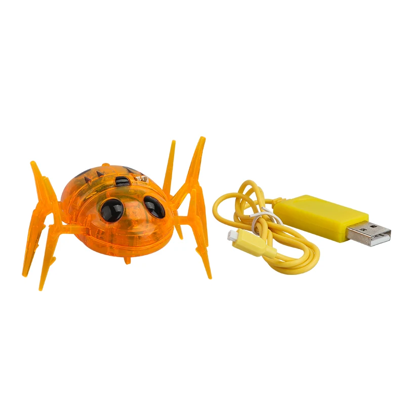 Новинка игрушка паук с инфракрасным датчиком бирка двигающийся робот usb кабель