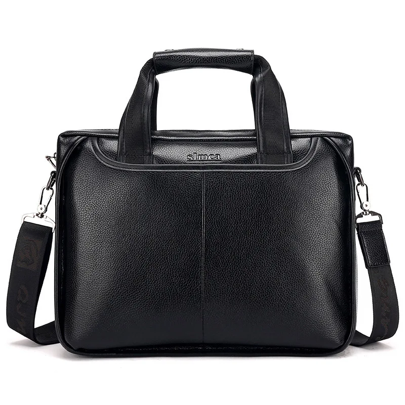 

Fashion Brand Handbag Men Briefcase PU Leather Business Bag Men's Shoulder Bags Vintage Laptop Bag Men's Handbags Travel Bag
