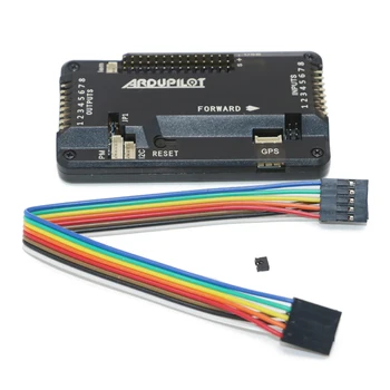 

1pcs APM2.8 Multicopter Flight Controller 2.5 2.6 Upgraded Built-in Compass Side pin with Case for RC Quadcopter Multicopter