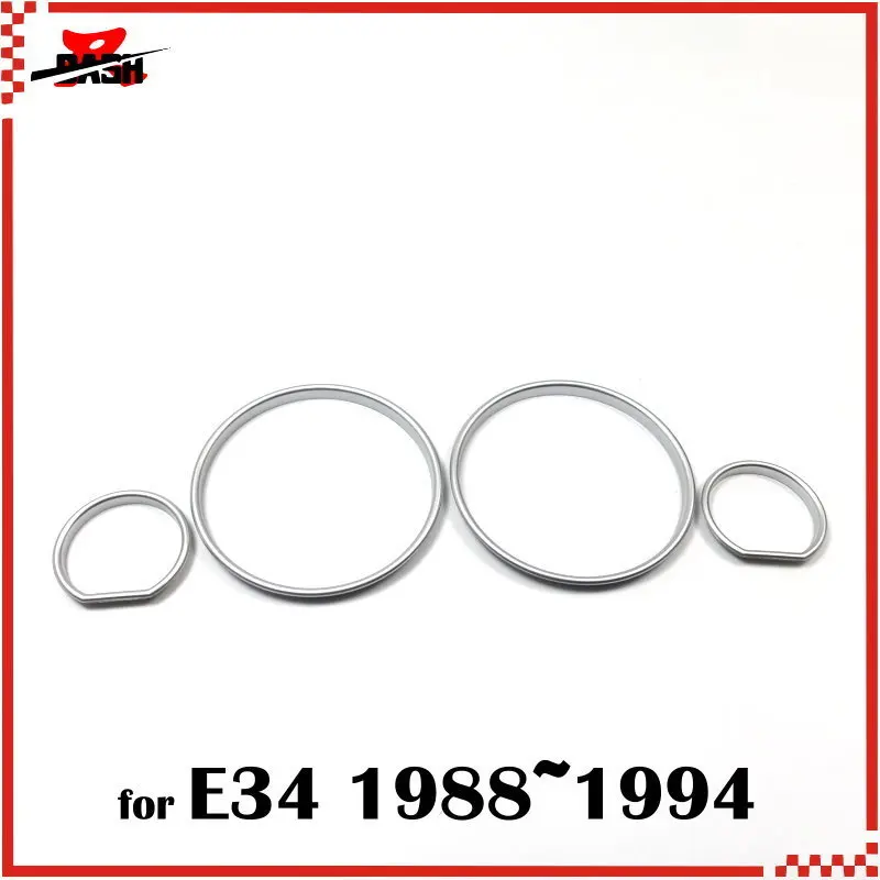 

DASH Silver Cluster Rings Silver Gauge Rings Silver dashboard Rings for BMW E34