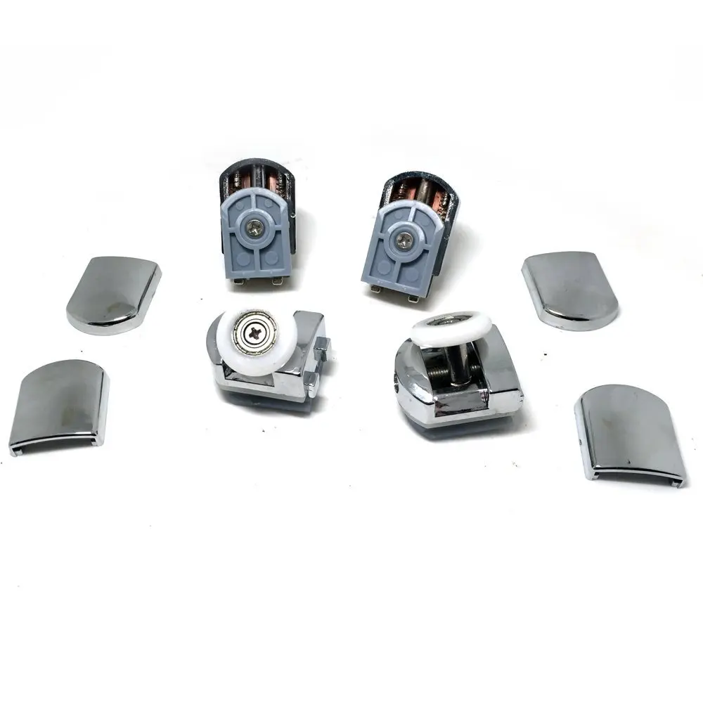 Top Bottom Single Shower Rollers/Runners Replacements 23mm/25mm wheel diameter 8 x shower cabinet roller wheel