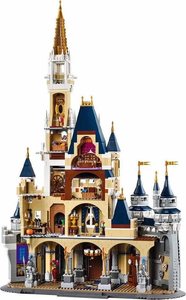 

16008 Cinderella Princess Castle City Model Building Block 4080pcs Bricks Kid Toys Compatible With Bela 71040