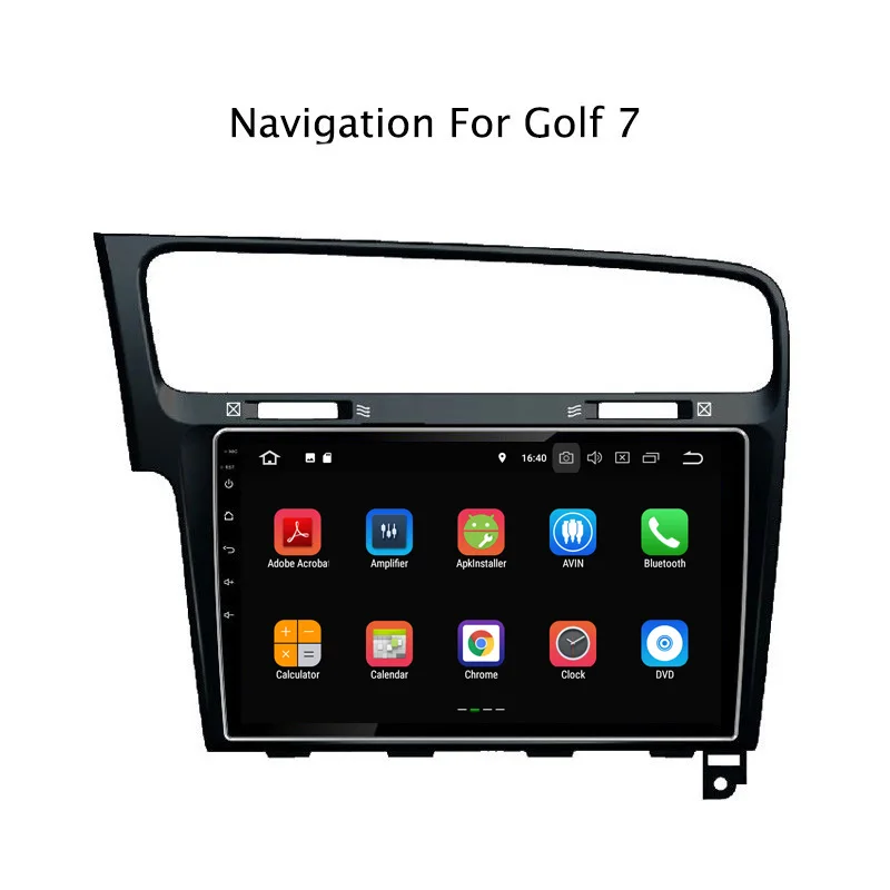 Flash Deal 10.1Inch PX30 Android 9.0 Car DVD Multimedia Player For VW Golf 7 2014-2018 GPS Navigation Radio Stereo Audio 4