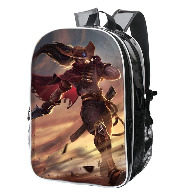 

Customizable LOL Bag Boys Game Backpack Fashion Yaso Lord of the Stream Picture Orderin Student Book Pack