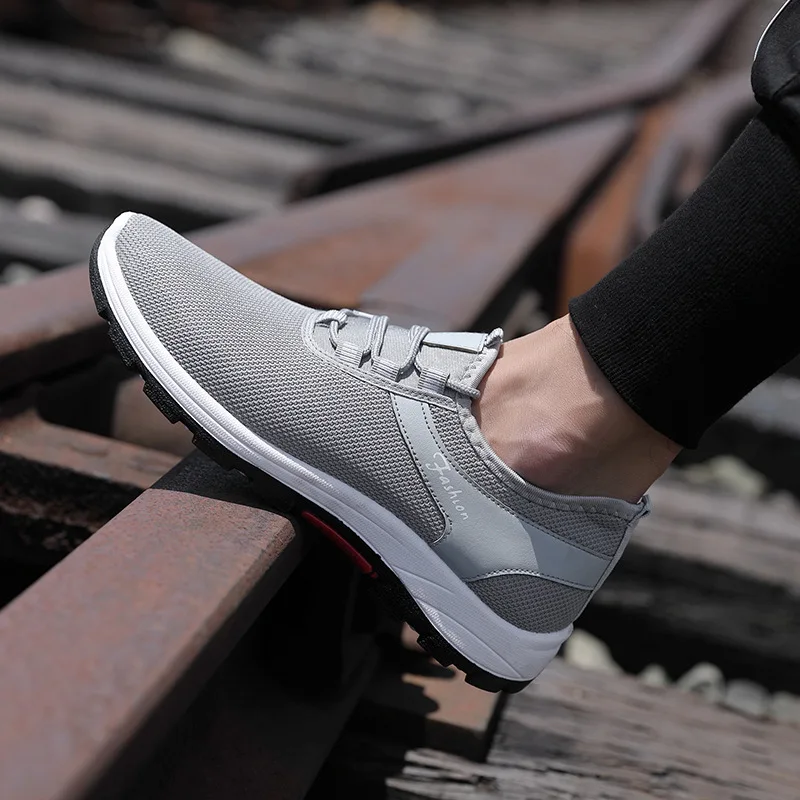 

2018 Hot Sale Fashion Casual Shoes Men Sneakers Breathable Casual Sneaker Autumn mens Trainers Lace-up Mesh Krasovk Men Footwear