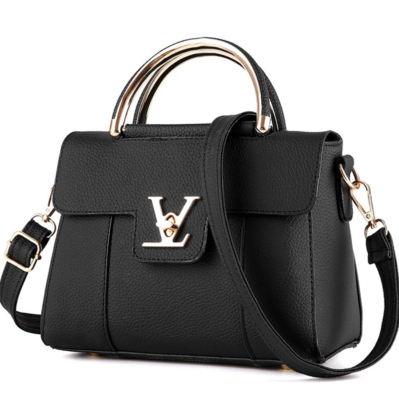 

2019 Hot Flap V Women's Luxury Leather Clutch Bag Ladies Handbags Brand Women Messenger Bags Sac A Main Femme Famous Tote BagC97