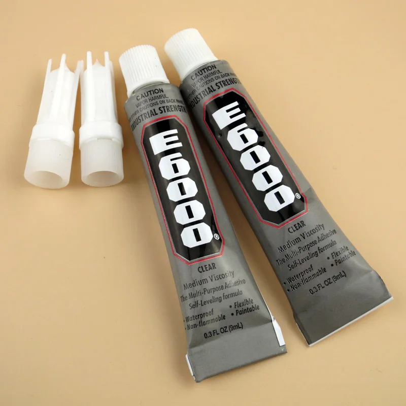 Best 100 Tubes Wholesale E6000 Glue 9 ml Used For Fabric Rhinestone Jewelry Crystal Craft