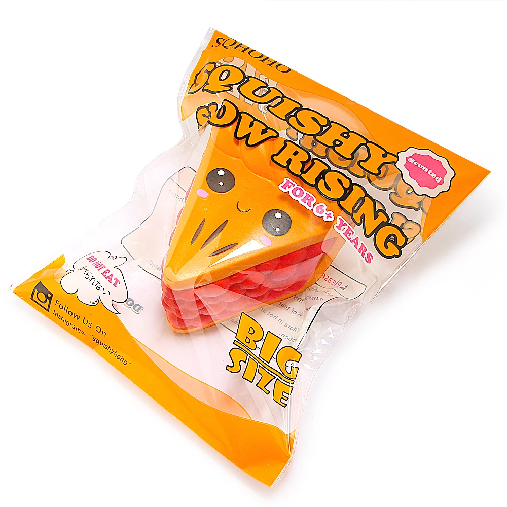 Мультфильм Jumbo мягкий шоколадный короткий торт Squishies крем Ароматические