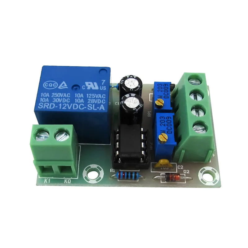 Контроль зарядки аккумулятора Плата Smart power supply Switch Module 12 V/24 V 6-60V WIF66