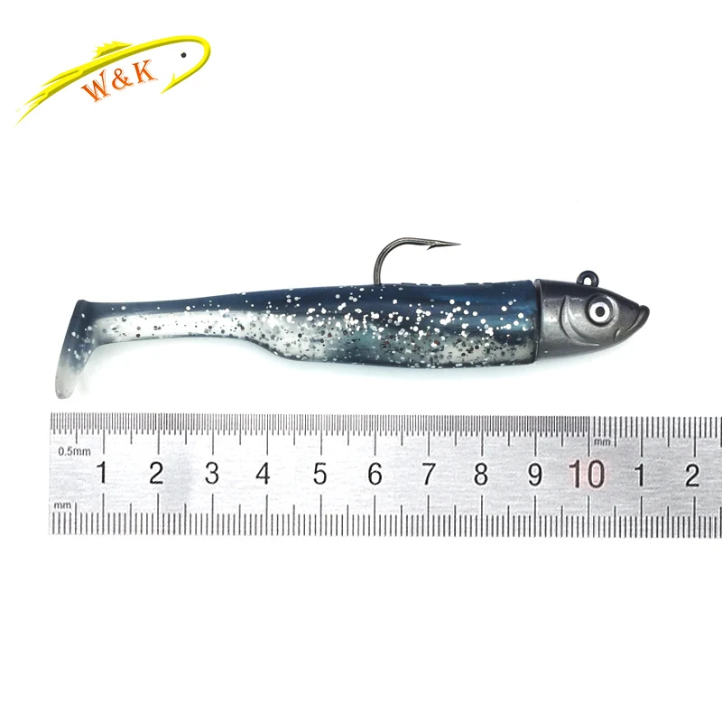 30 г утяжеленная Мягкая приманка для рыбалки Zander Walleye, 11,5 см, 2 комплекта, джиг-голова с качелями, 4,", мягкая рыболовная приманка Slinky Shad