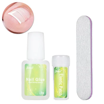 

3Pcs Ingrown Toenail Correction Tool Set Nail Glue Nail File Plastic Nail Toenail Treatment Pedicure Manicure Care Tool