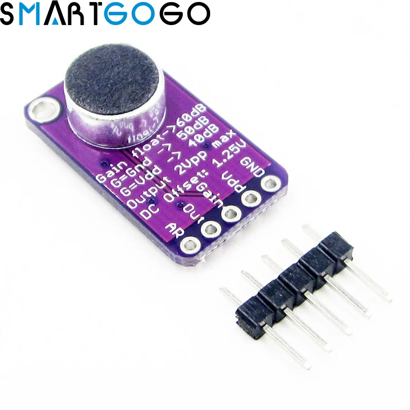 Electret Microphone Amplifier Stable Max9814 Module Auto Gain Control huismerk kopen in de aanbieding Electret Microphone Amplifier Stable Max9814 Module Auto Gain Control huismerk kopen in de aanbieding