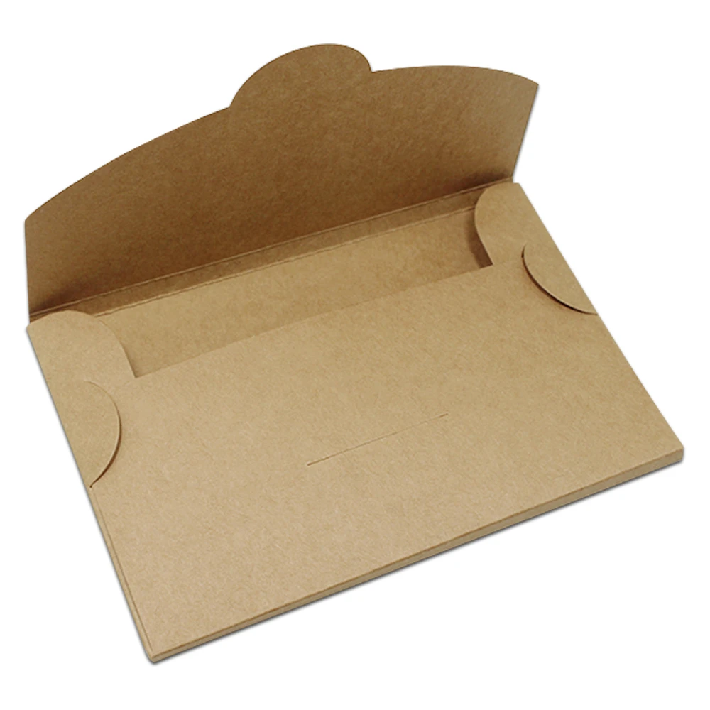 

30Pcs/lot 7 Sizes Brown Kraft Paper Postcard Package Box Carton Paper Envelope Picture Packing Box Party Greeting Card Pack Box