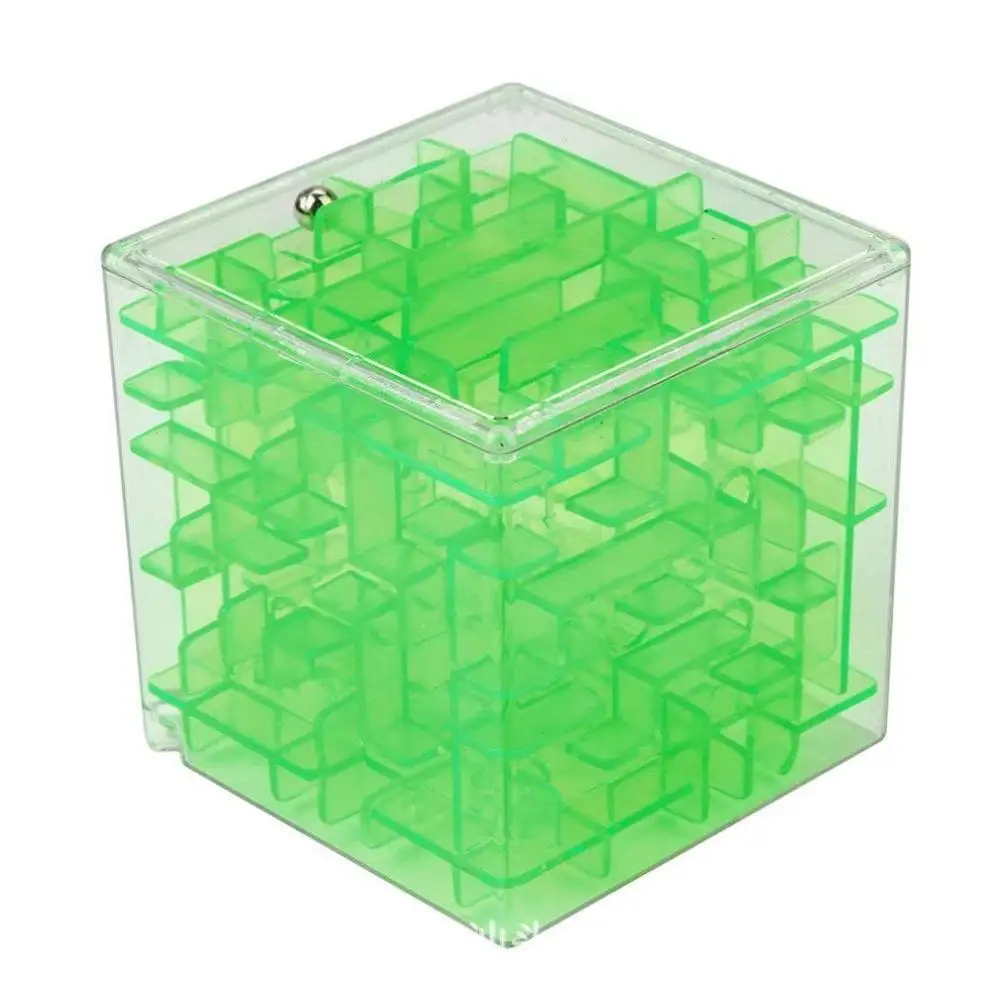 3D Мини скоростной куб лабиринт магический куб головоломка игра кубики магические Обучающие игрушки Лабиринт катающийся мяч игрушки для детей и взрослых