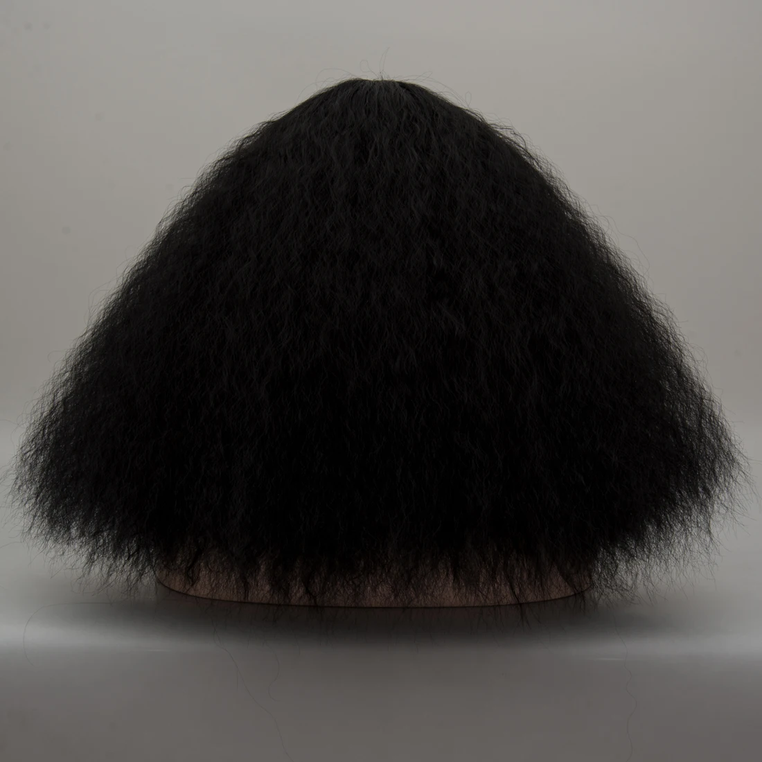 Similler 16" Afro Women Short Kinky Curly Hair  Synthetic Wigs Heat Resistant Fiber For Halloween Cosplay Black 8 Colors