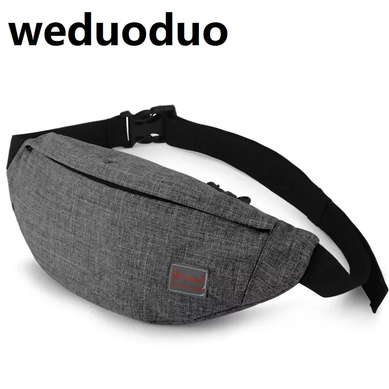 

Weduoduo Men Waterproof Waist Bags for Men Fashion Cigarette Phone Case Fanny Pack Money Belt for Travel Security Wallet Purse