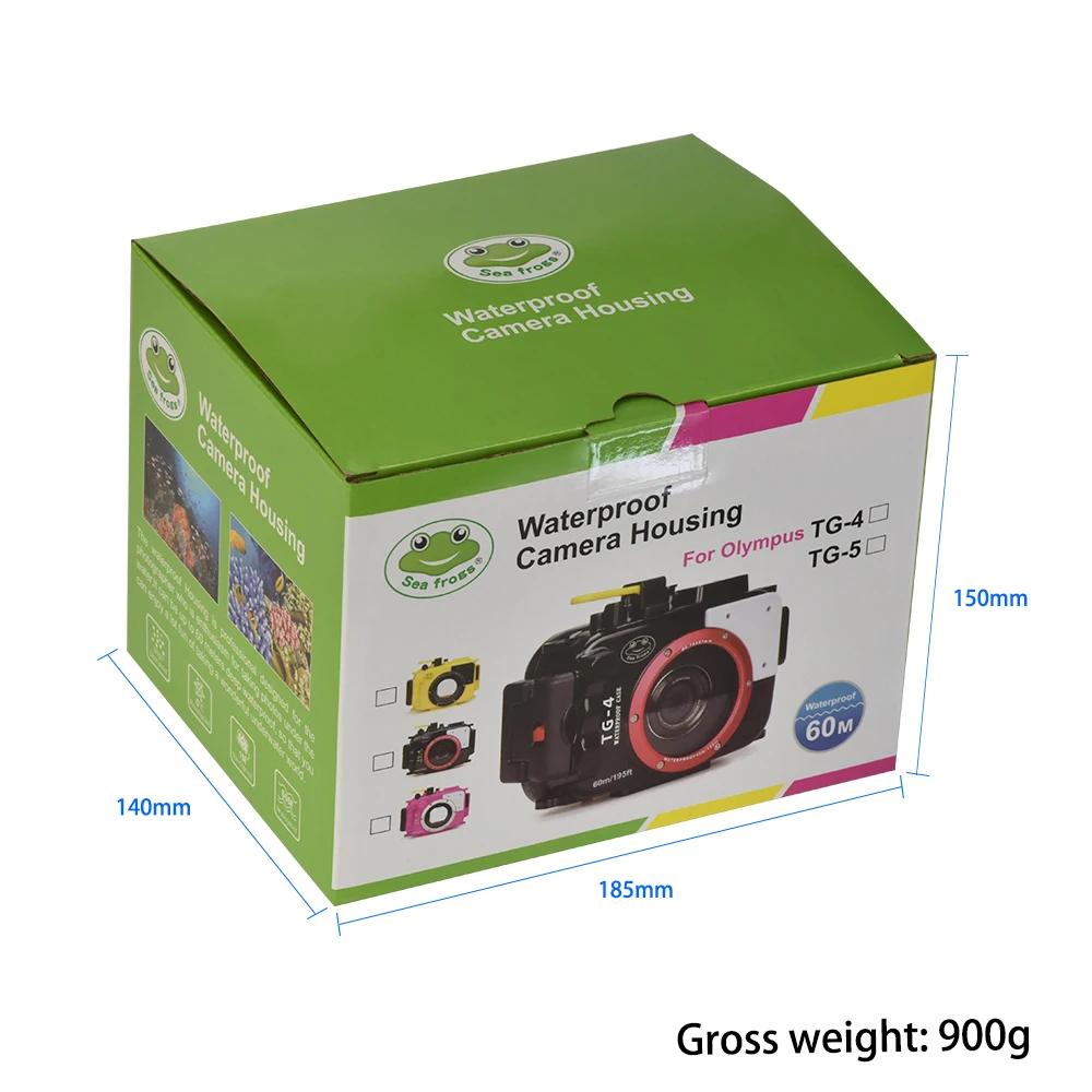 Seafrogs Newest 60m Underwater Diving Camera case