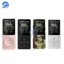 Mp3-плеер английская версия ультратонкий MP3 музыкальный HIFI плеер 8 ГБ/16 ГБ для хранения 1,8 дюймов экран 160x128 px Lecteur MP3 Reproductor
