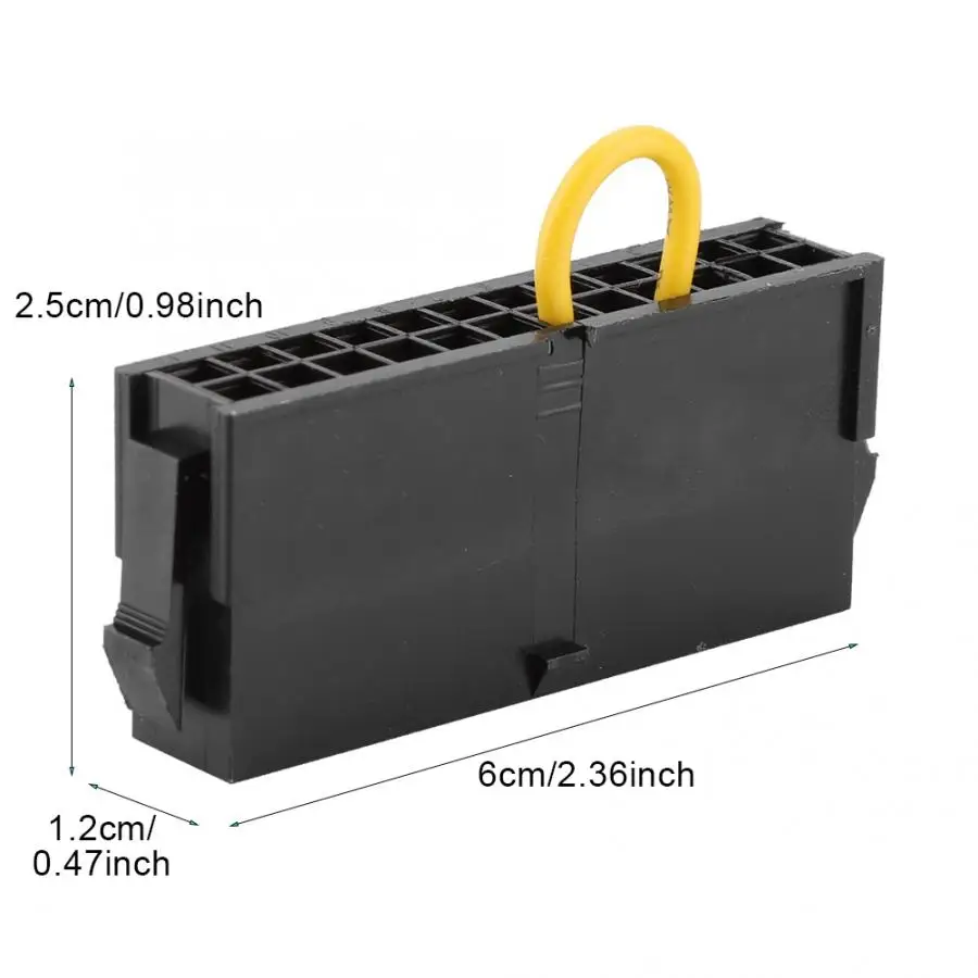 Новый 24Pin ATX модуль питания стартера 20 + 4 контактный блок соединитель
