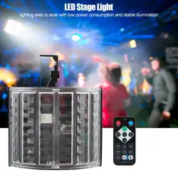 Вращающееся светодиодное оборудование для дискотек RGB Мини Красочный сценический свет для вечерние движущиеся головы DJ диско свет