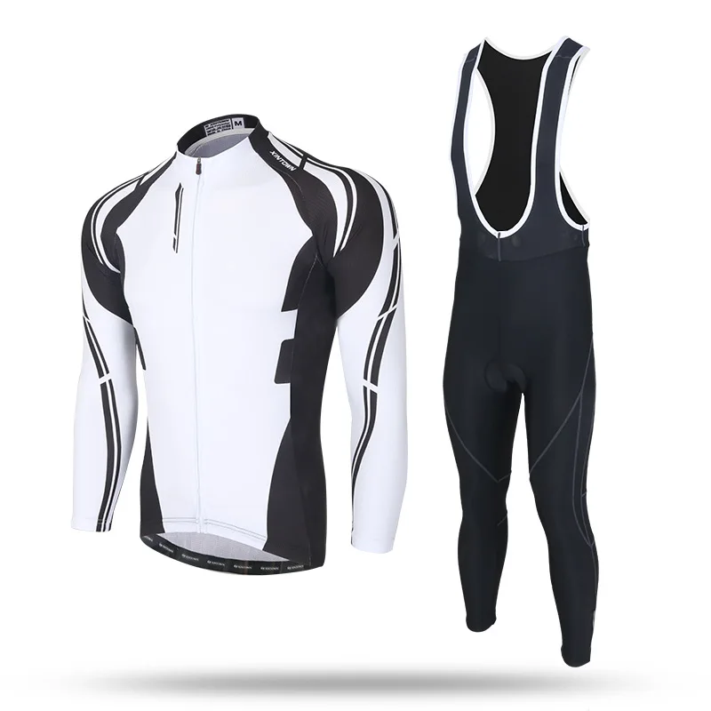 

XINTOWN Men Cycling Jacket Sets Suits Windproof Breathable Autumn and Winter Cycling Jersey Sets Coat MTB Bike Bicycle Clothing