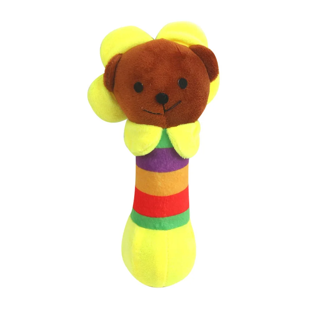 Bear Игрушки для собак жевательные Squeaker животные плюшевые собаки кошка Жевательная пищалка игрушка товары для домашних животных UD88 - Цвет: Bear