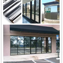 SUNICE зеркало двойное серебряное солнечное изоляционная оконная пленка защита от ультрафиолета одностороннее уединение домашнего офиса украшение новейшее 1 м x 10 м