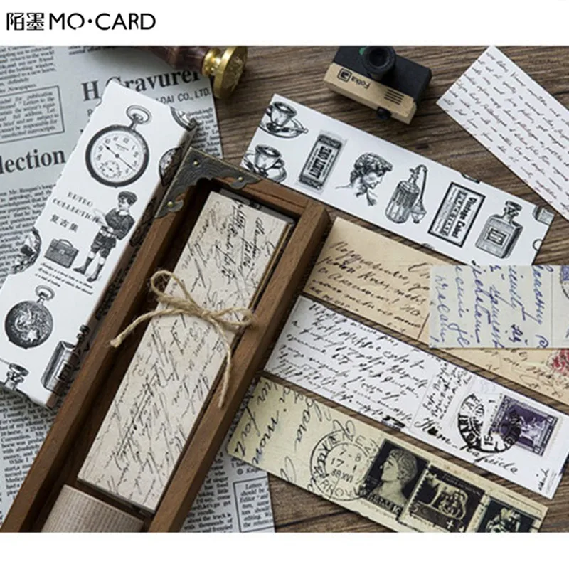 

Mo.Card vintage collection paper Card Bookmark memo card 1 lot = 1 pack = 30 pcs