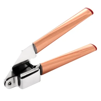

Kitchen Accessories Garlic Press Rose Gold Vegetable Tools Crusher Ginger Grater Food Cutter Garlic Chopper Kitchen Gadgets