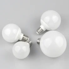 Светодиодный светильник 85-265 V 110 V 220 V светодиодный свет глобального ламп SMD 5730 E27, 5 Вт, 7 Вт, 9 Вт, 12 Вт мяч со светодиодным освещением для люстра освещение bombilla