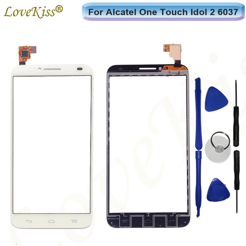 Сенсорный экран для Alcatel One Touch Idol 2 6037 OT6037 OT 6037Y 6037K сенсорная панель датчик