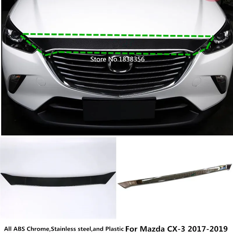 Для Mazda CX 3 CX3 2017 2018 2019 2020 автомобильный бампер двигатель из АБС пластика