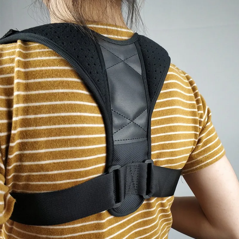 

Corrector Support Brace Belt Tool Posture Corrector Brace Lightweight Breathable Shoulder Upper Back Clavicle Support Belt