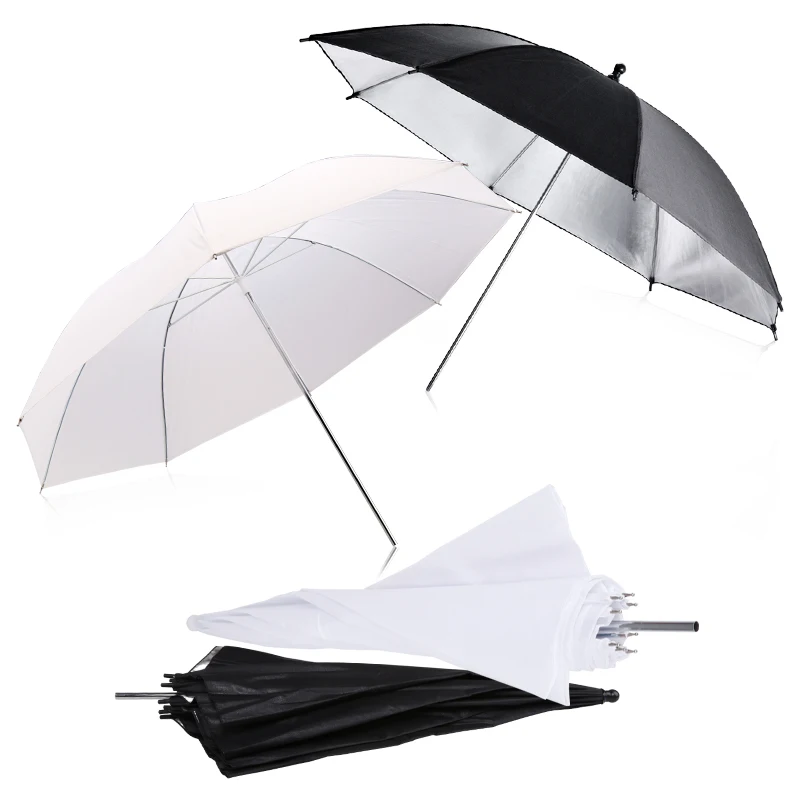  SH Flash ShoeMount Swivel Soft Umbrella Kit for photography with Light Stand and Holder Type B