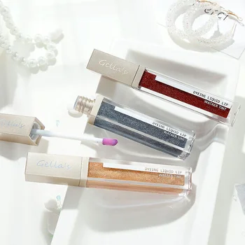 

Gella's Brand Water honey Starry sky Lip Gloss Moist Moisture Nourish Lip Glaze Mirror glass makeup