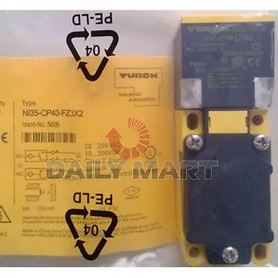 

DHL/EMS 2 LOTS Turck NI35-CP40-FZ3X2 PROXIMITY INDUCTIVE SENSOR RECTANGULAR UNSHIELDED TERMINAL
