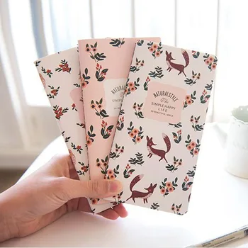 

4pcs/lot Best-selling/Vintage beautiful flower bird series notebook gift stationery office school supplies G058