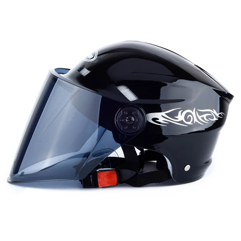 Горячий мотоциклетный шлем унисекс для мужчин и женщин электрический шлем с батареей летние защитные шлемы для верховой езды JLD