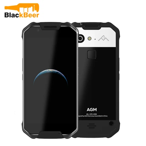 AGM Smartphone IP68 Waterproof Android Mobile Phone 5 5  FHD AMOLED Screen Dual SIM 16MP Camera Outdoor Rugged Phone