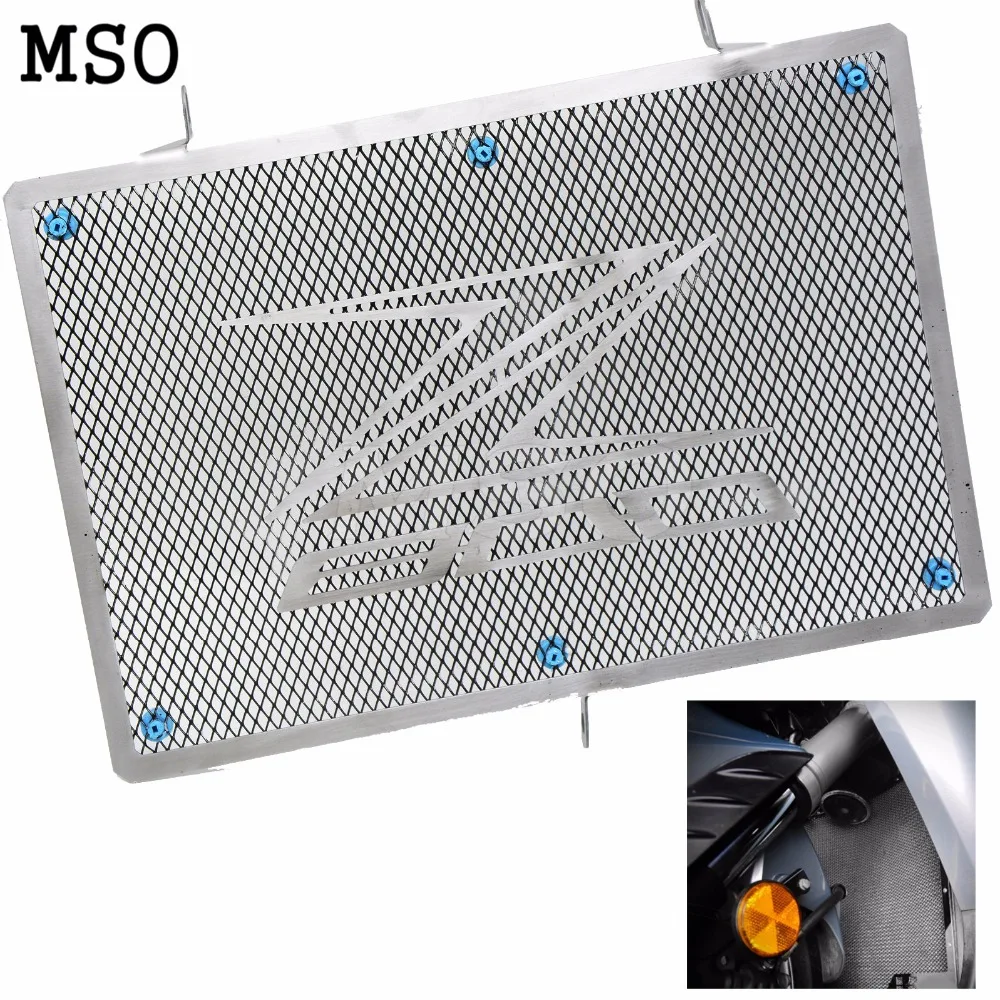 Motorcycle Stainless Steel RADIATOR GUARD COVER Grill Protector Fit For Kawasaki z800 Z800 Z 800 2013 2014 2015 2016 | Автомобили и