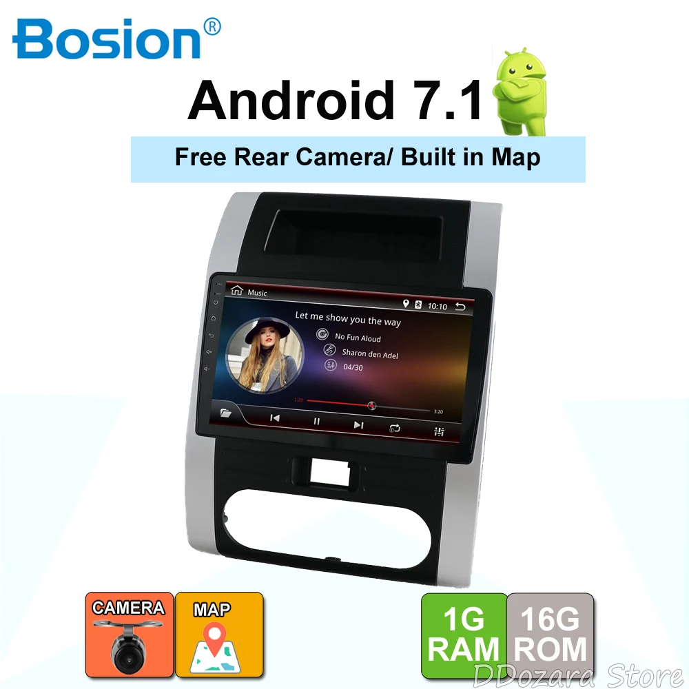

Car Multimedia player Android 7.1 for NISSAN X-TRIAL 2008-2012 Support OBD, DAB,4G, include Free map, Rear View Camera
