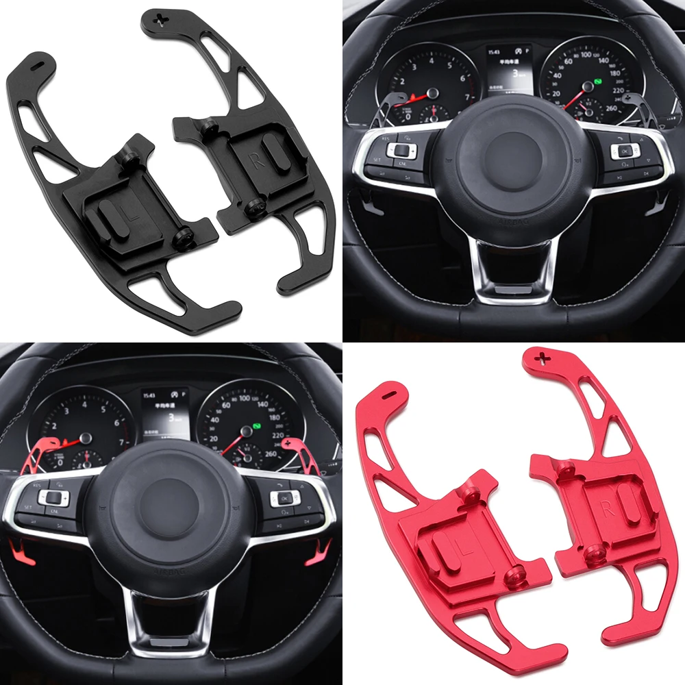 

For VW Volkswagen Golf 7 MK7 GTI R 2.0T 2014-2018 Polo 1.4T GTI 2012-18 Car Steering Wheel DSG Paddle Extend Shifter Replacement