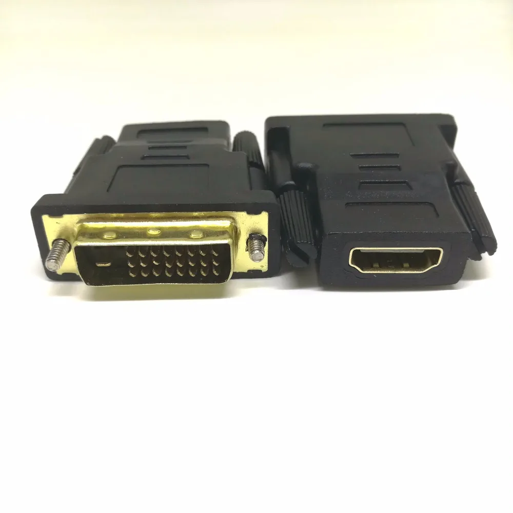 Адаптер DVI с разъемом типа Папа HDMI 24 + 1 адаптер поддержкой 1080P для HDTV ЖК экраном и