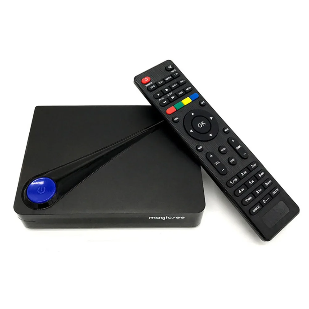 

Magicsee C300 Amlogic S905D Quad-core 2GB 16GB tvbox DVB-T2 DVB-S2 Cable Set Top Box Android 7.1 4K Bluetooth Smart TV Box