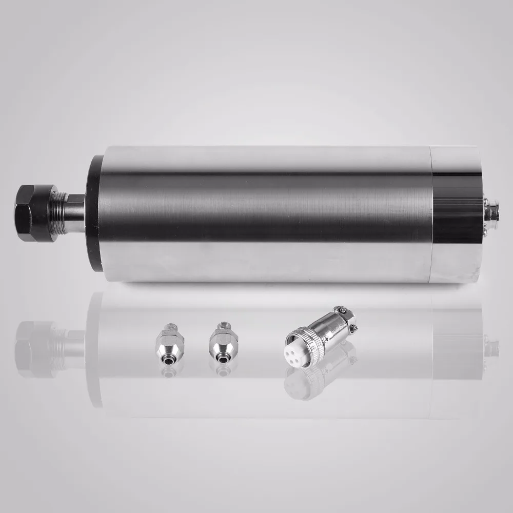 

High Speed Water Cooled 1.5KW Spindle Motor Impact Structure with a speed of 8000-24000 R/min