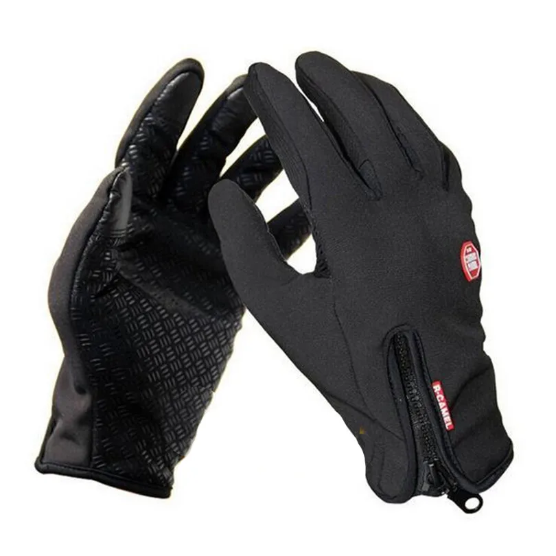Winter Bike Sports Waterproof Cycling Gloves Technology Windproof Warm