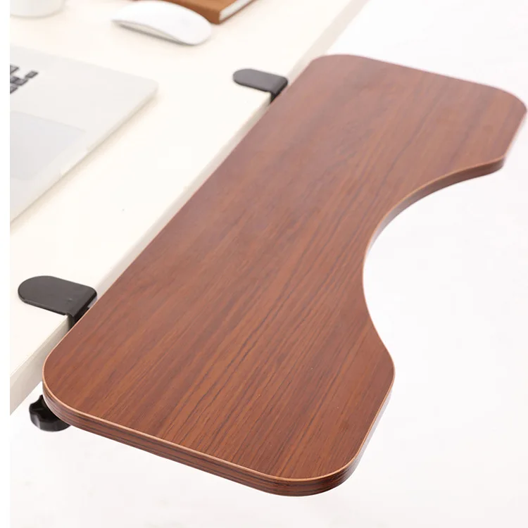 Adjustable Keyboard Tray Table Mount Under Desk Platform Tray