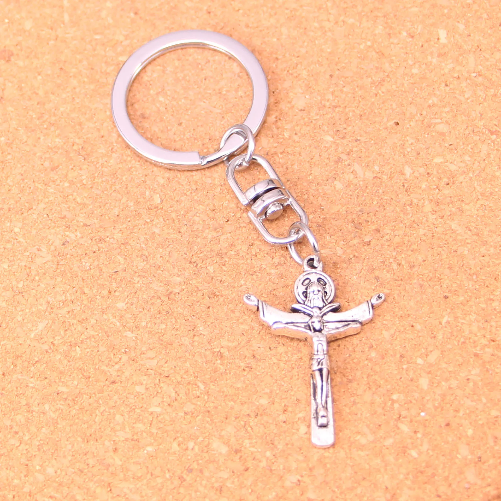 20Pcs cross jesus Keychain Novelty Gadget Trinket Souvenir Christmas