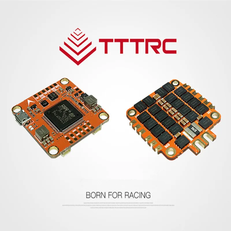 

TTTRC F7 V1.0 Flight Controller and 50A 3-8S Brushless ESC Built in OSD/BEC Dual Gyro Flight Control For RC modelos Racing FPV