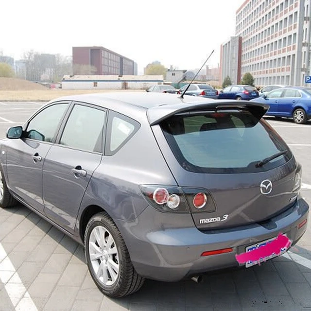 Fur Mazda 3 Spoiler Abs Material Auto Heckflugel Primer Heckspoiler